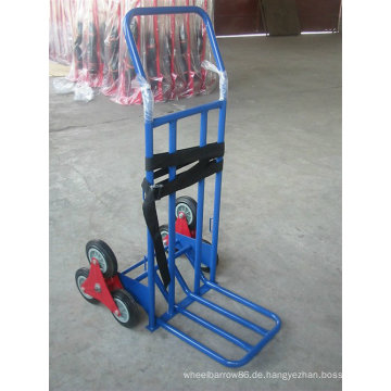 Heavy Duty Trolley, 3 Rollen Hand Trolley für Klettertreppen Cabrio Teleslopic